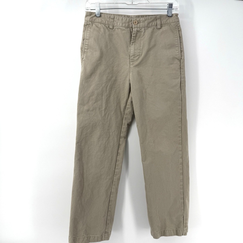 Vineyard Vines Women's Size 16 Khaki Casual Pants Straight‎ Leg Preppy Style